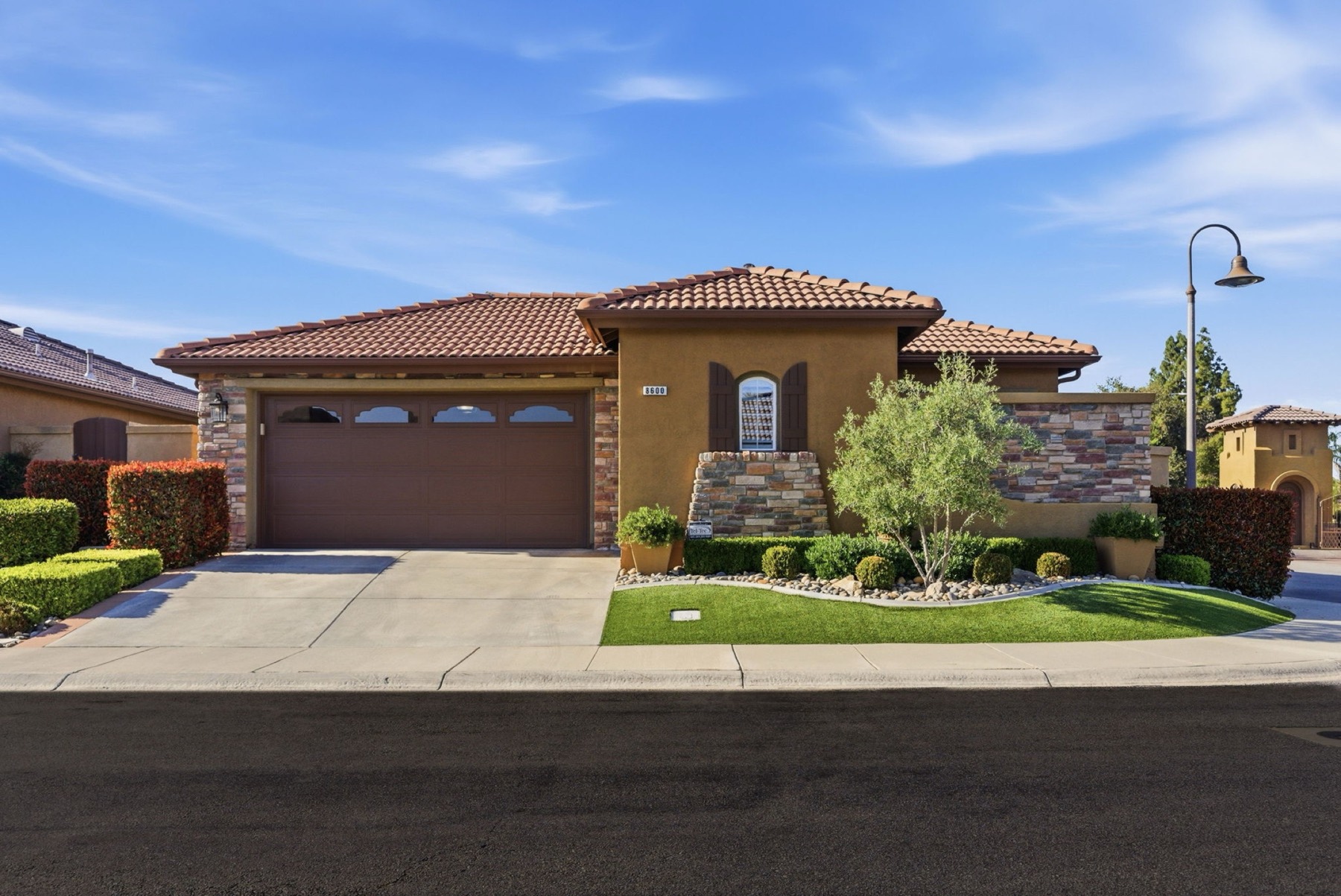 Luxury home front exterior