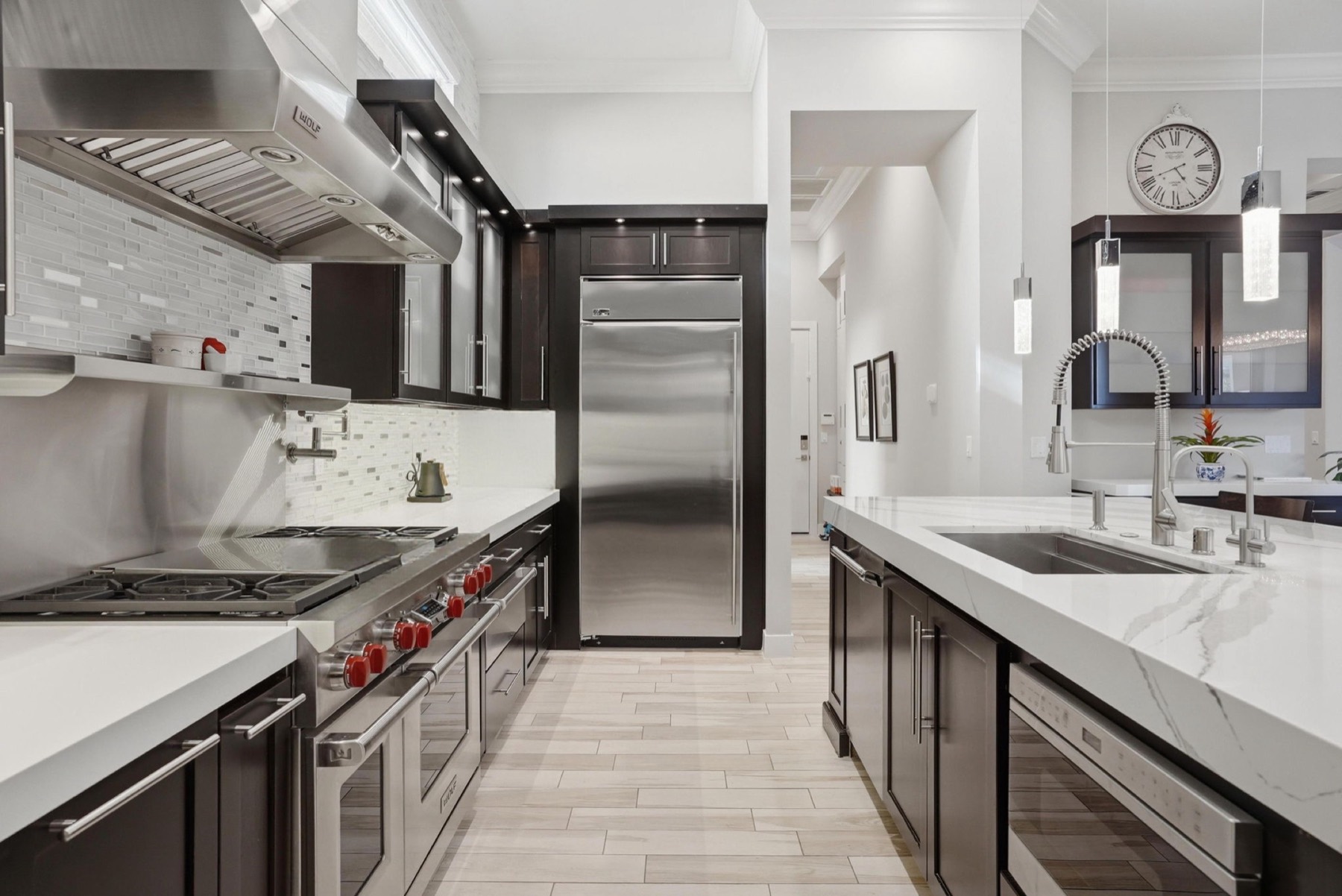 Professional kitchen photography