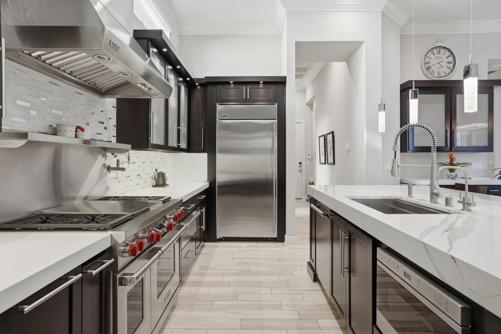 Professional kitchen photography